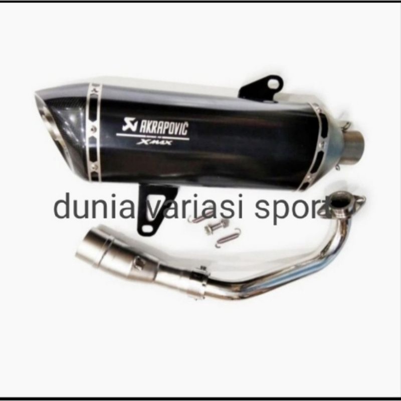 Knalpot Yamaha Xmax 250 Akrapovic Full System Akra