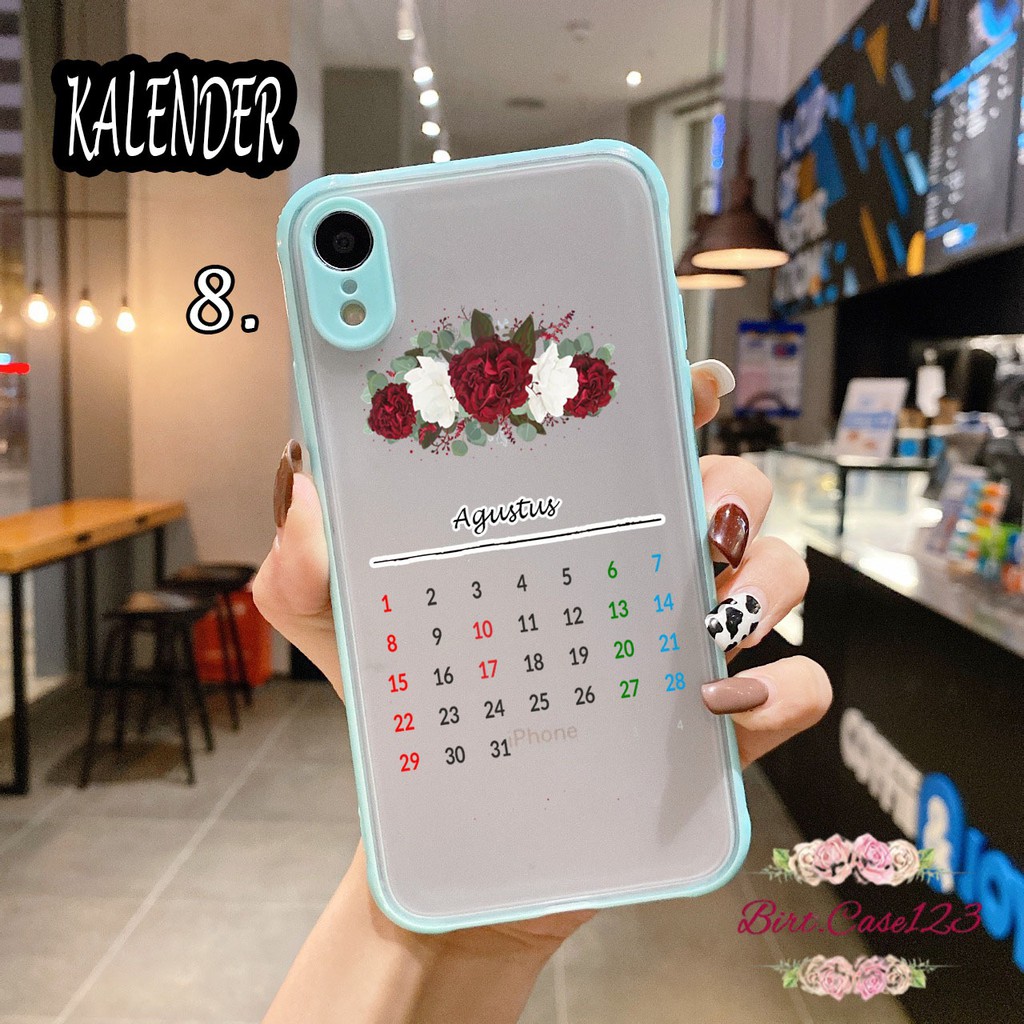 Softcase choice KALENDER Iphone 6 7 6+ 7+ 8 8+ 11 X XR XS 12 MINI PRO MAX BC3193