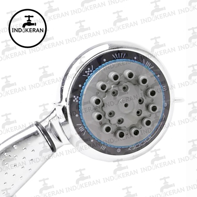 INDOKERAN - Hand Shower Tiang Kepala Bulat - 1/2 Inch -High Quality