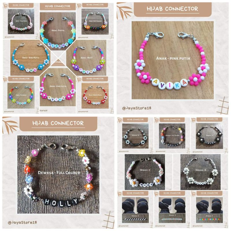 part 9 HIJAB KONEKTOR HIJAB CONNECTOR STRAP MASK TALI KALUNG MASKER ANAK DEWASA PREMIUM COSTUM GRATI