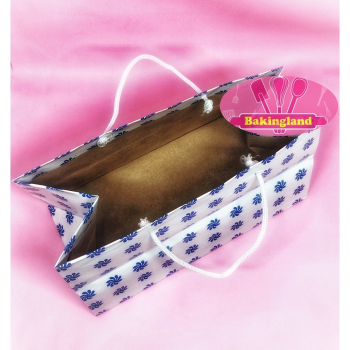 

✨ BISA COD ✨ Paper bag goody brownies15x30cm motif