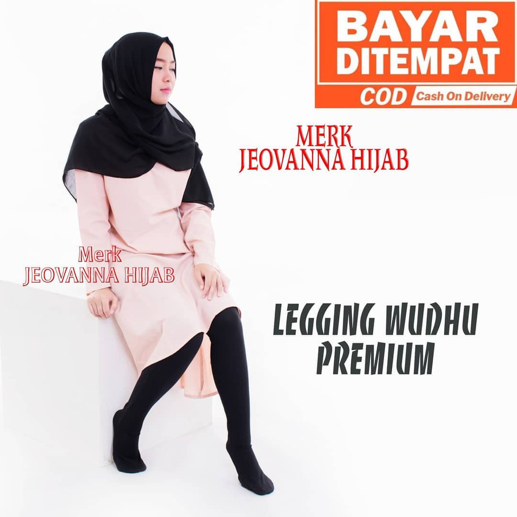 TERMURAH LEJING WUDHU / LEGGING WUDHU/LEGING MUSLIMAH / PROMO JEOVANNA