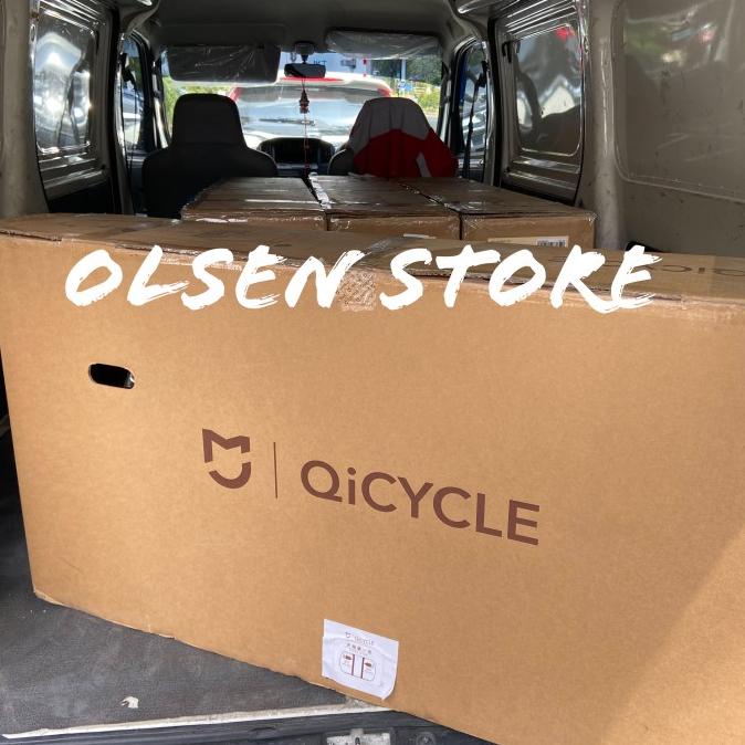 Qicycle Xiaomi Sepeda Lipat Listrik Versi Eropa - Black