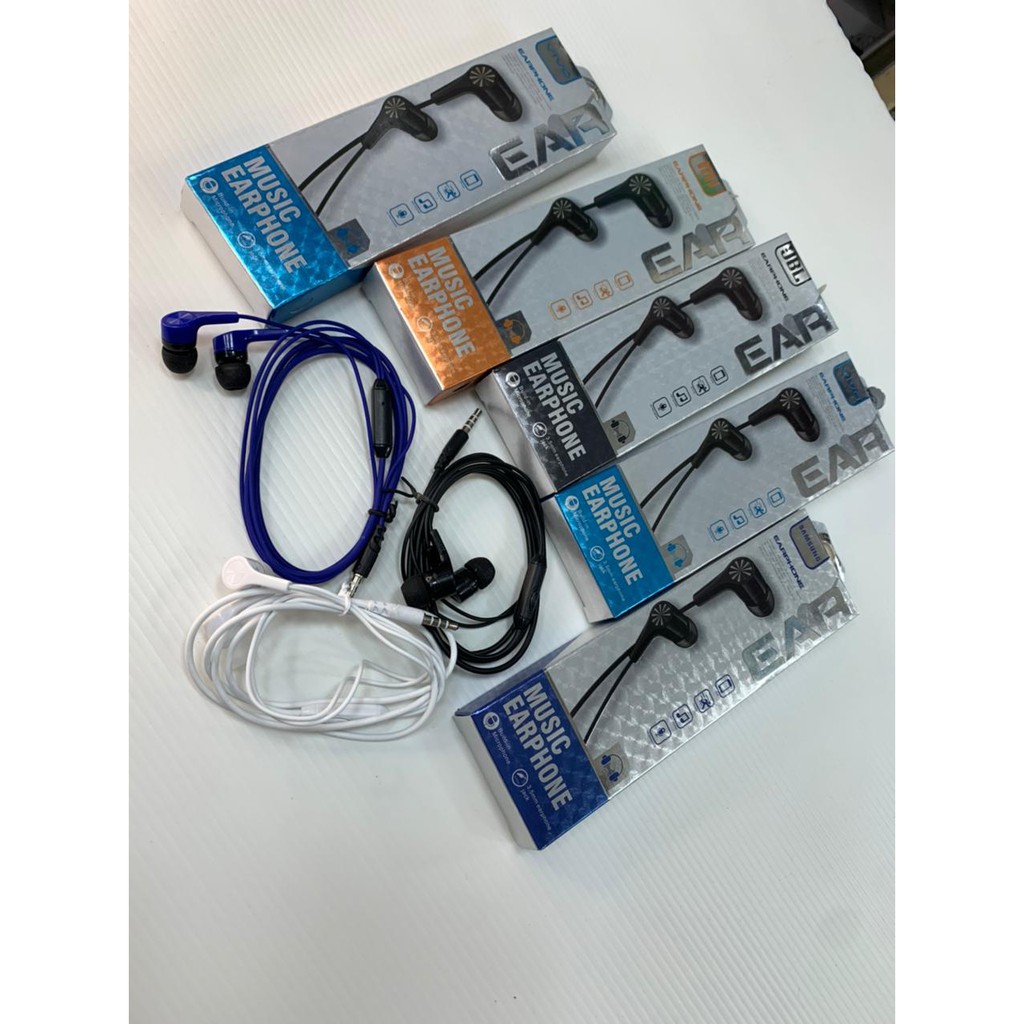 new~Headset Handsfree E1003 Xiaomi/Samsung/Vivo/Oppo/JB1 Pemium Quality Import