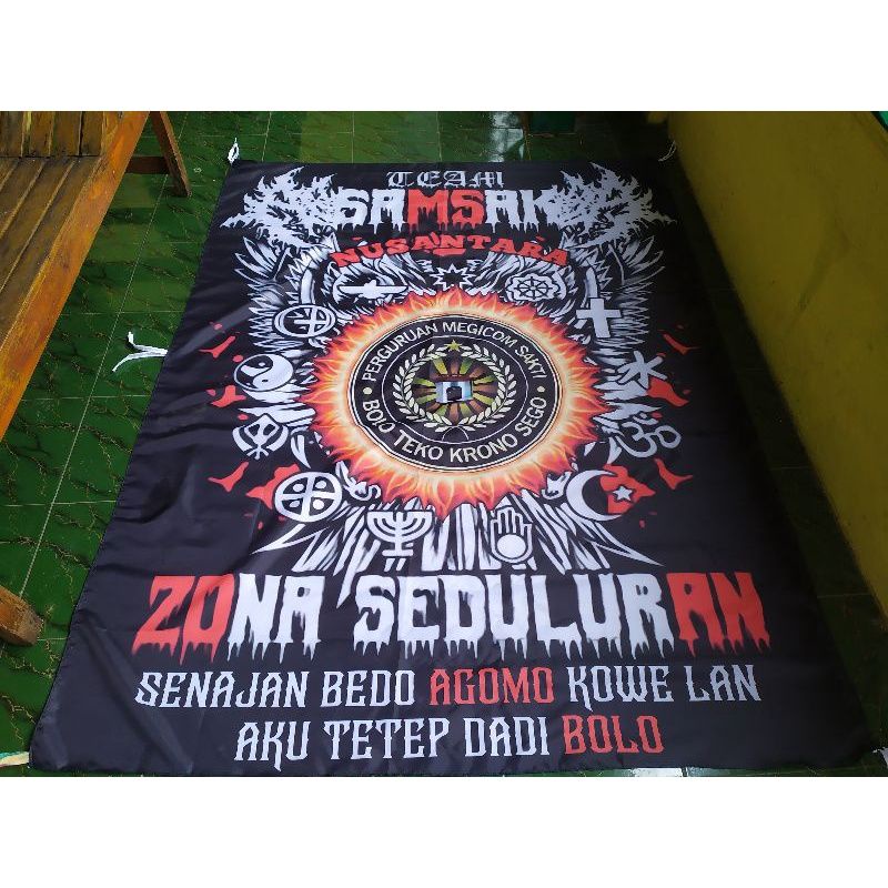 UMBUL UMBUL BENDERA FULL PRINTING SAMSAK PASMORTAL