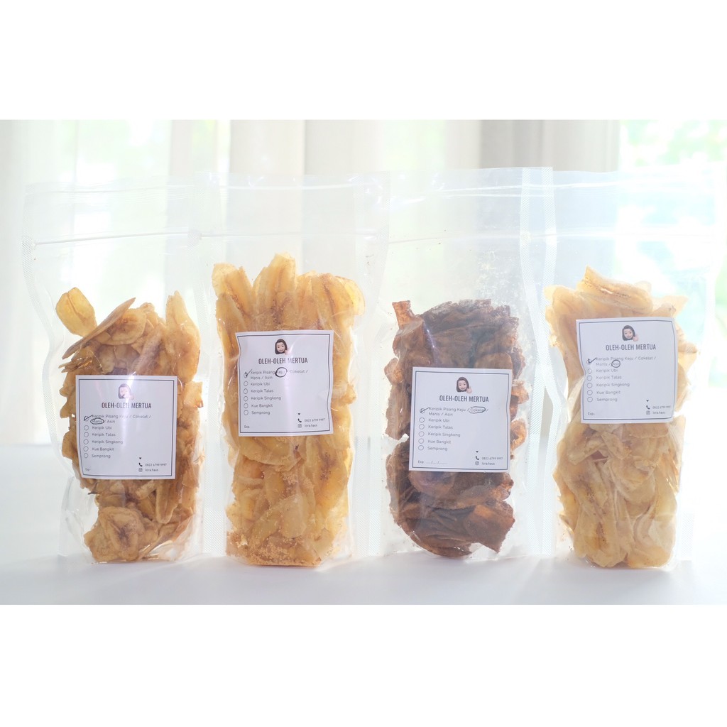 

Keripik Pisang Garing / Crispy Banana Chips || Oleh Oleh Mertua