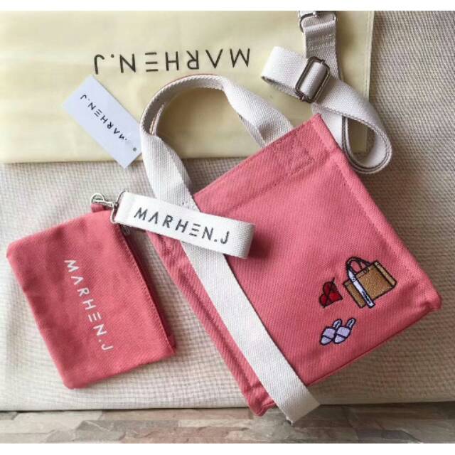 RESTOCK BEST SELLER TAS WANITA TAS MARHEN J Ricky bag Sulam 2in1 888 TAS BATAM TAS IMPORT TAS GROSIR