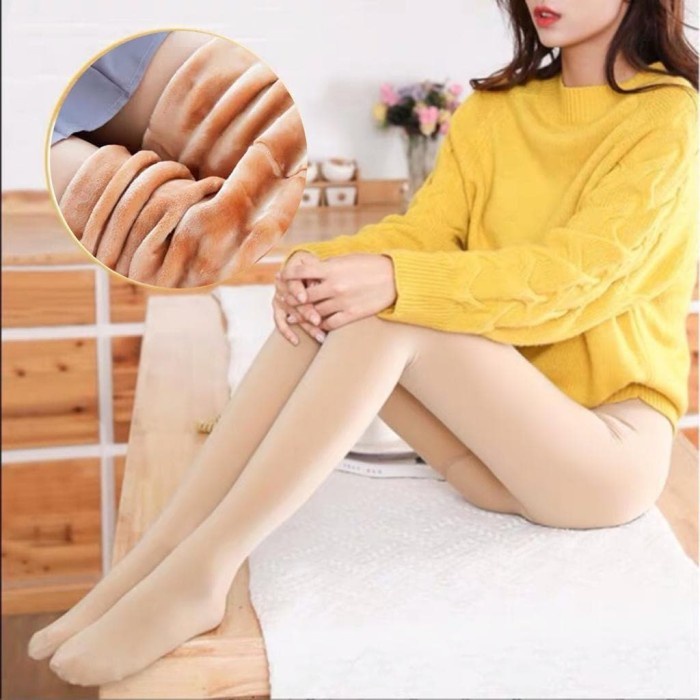 Legging thermal stocking wanita Winter Panty house