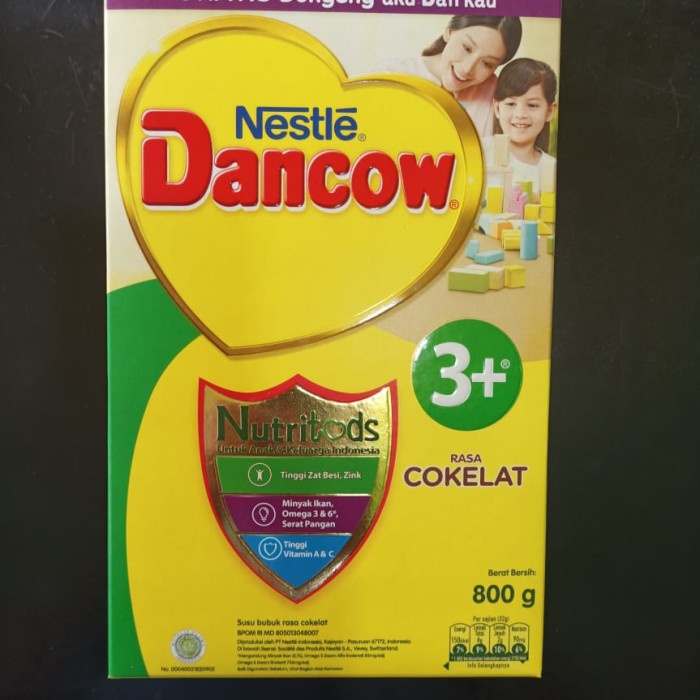

Ee5F10 Dancow 3+ Cokelat 800Gr 6Gddv