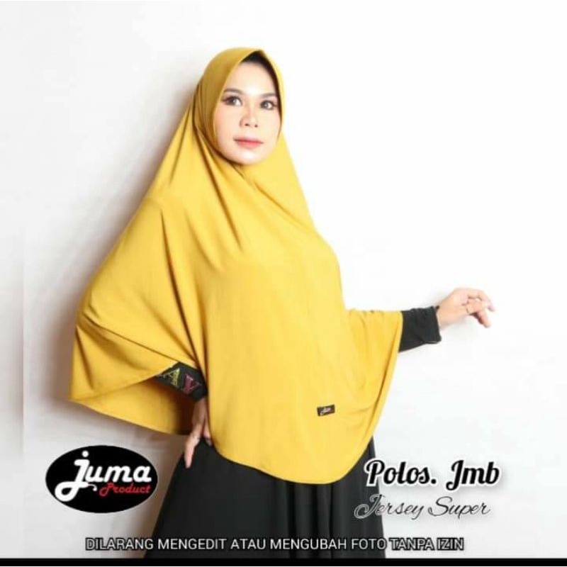 Khimar juma Dex polos XL/Juma XL/Hijab premium