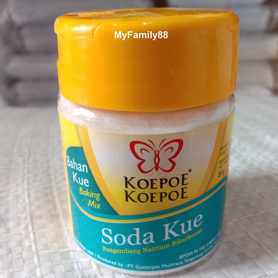 

Koepoe Koepoe Soda Kue | Pengembang Natrium Bikarbonat 81 Gram (MF8)