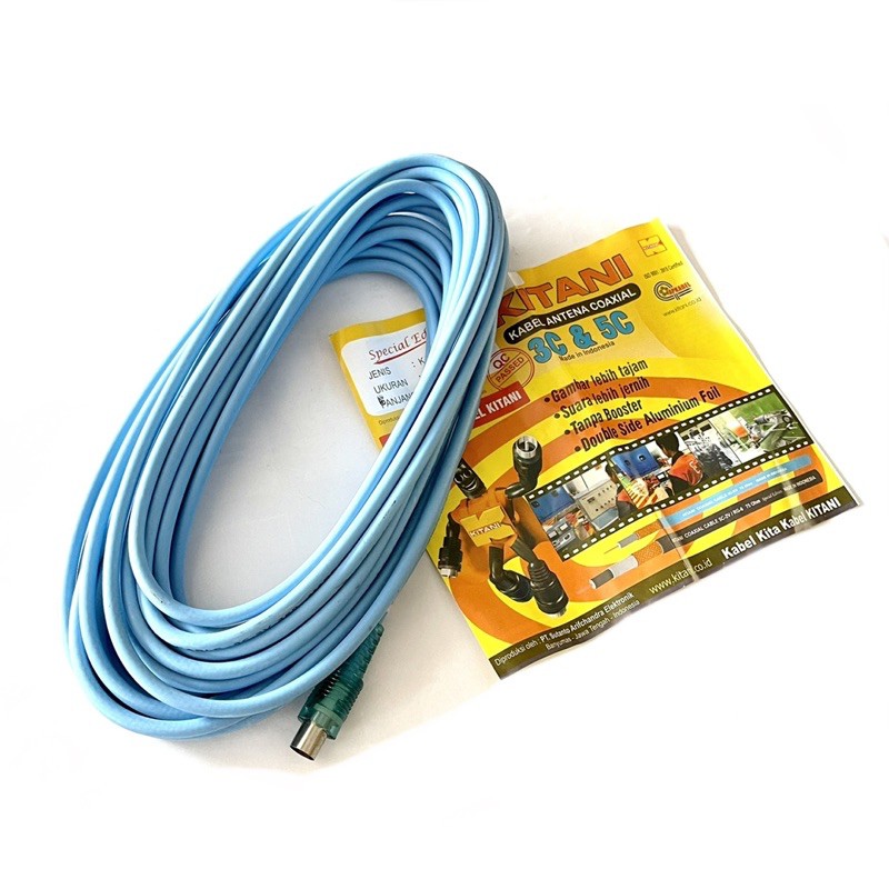 Kabel Antena Kitani Coaxial 3C 10 Meter