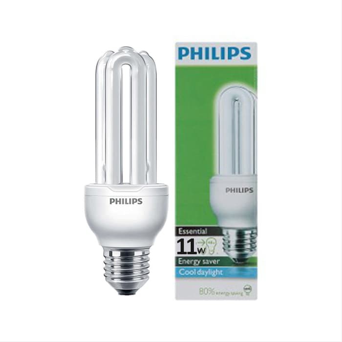 Lampu Philips Essential 11W 11 Watt Cool daylight 11 W 11Watt