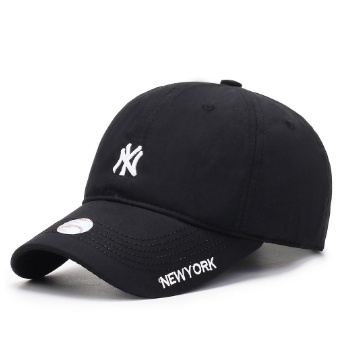 banting harga / topi baseball ny logo kecil bahan distro viral 2022 /style korean ny logo kecil