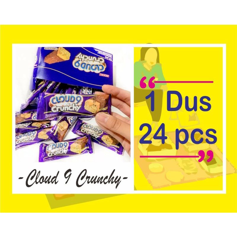 

Coklat Cloud9 crunchy