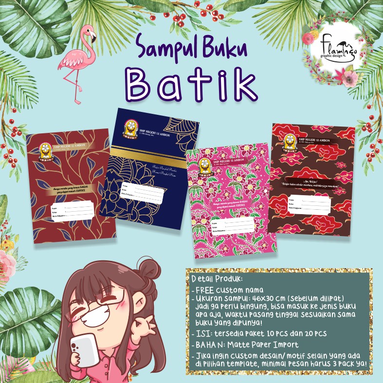 

SAMPUL BUKU BATIK INDONESIA FREE CUSTOM NAMA