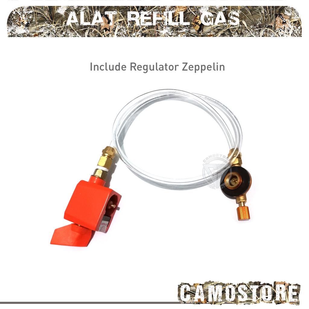 Alat Refill Isi Ulang gas Canister dan kaleng dari tabung LPG