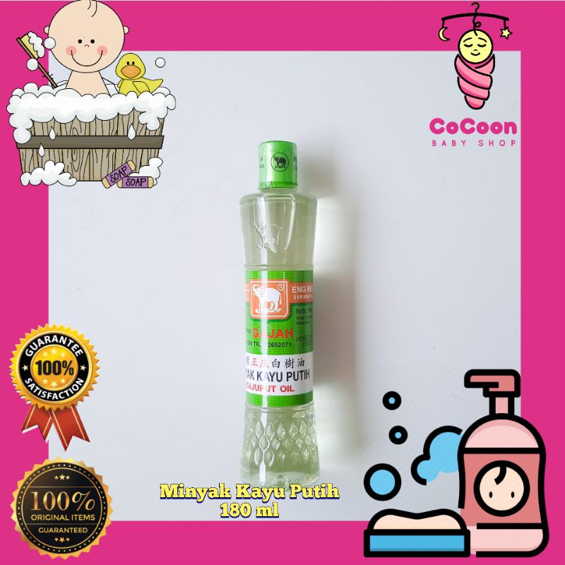 Cajuput Oil / Minyak Kayu Putih Cap Gajah Gadjah 180 ml 180ml