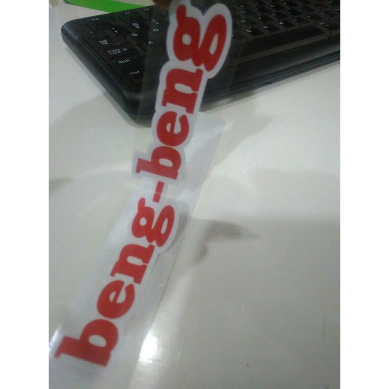 

CUTTING STICKER BENG-BENG