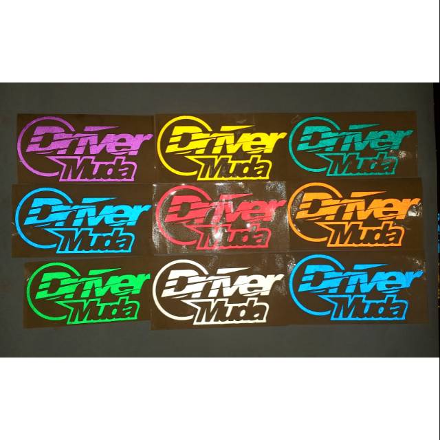 

STICKER STIKER DRIVER MUDA