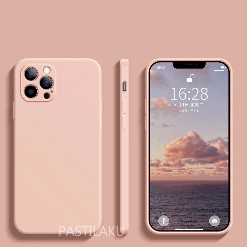 Softcase MACARON Case For iPhone 6 7+/8+ 6+ 7/8 X/XS XR XS MAX 11 11 PRO 11 PRO MAX 12 12 PRO 12 PRO MAX 13 13 PRO 13 PRO MAX | Case IP 7/8 | Case IP 7+ 8+ | Case IP XR | Case IP X/XS | Case IP 6/6S | Case IP 11 | Case IP 12 | Case IP 13 | Case IP 11 PRO-PINK