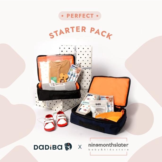 

DADIBA X NINEMONTHSLATER GIFT BOX - SET PACKAGE HAMPERS NEWBORN KADO SCS543D3