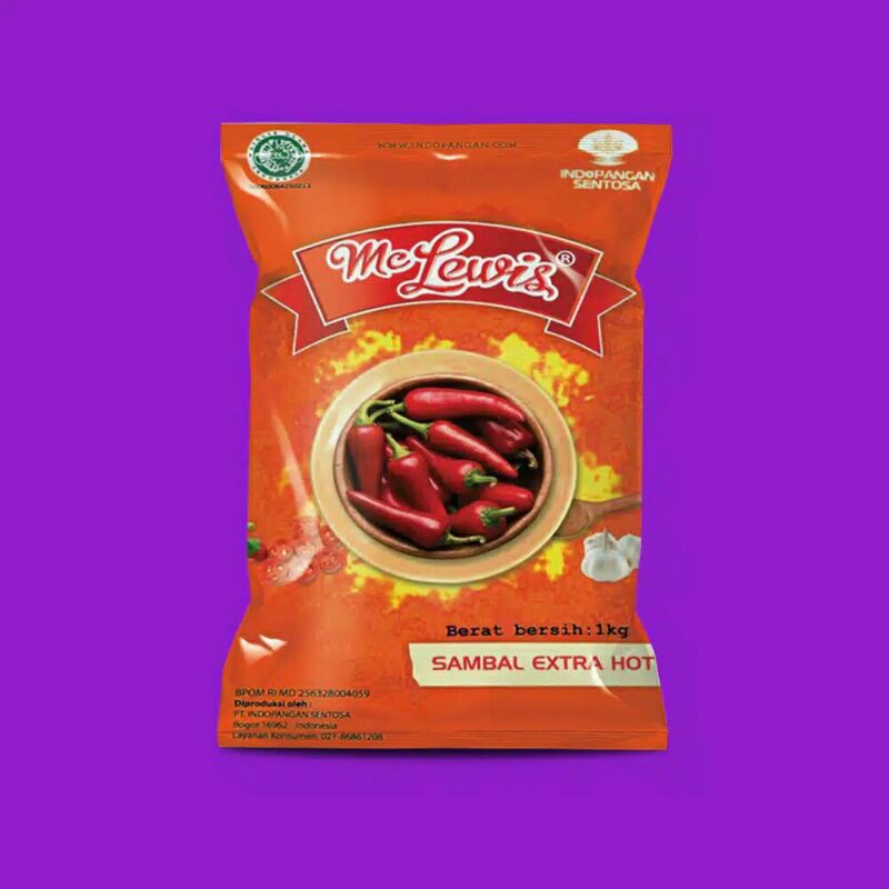 

MC LEWIS Saos Sambal Extra Pedas 1KG