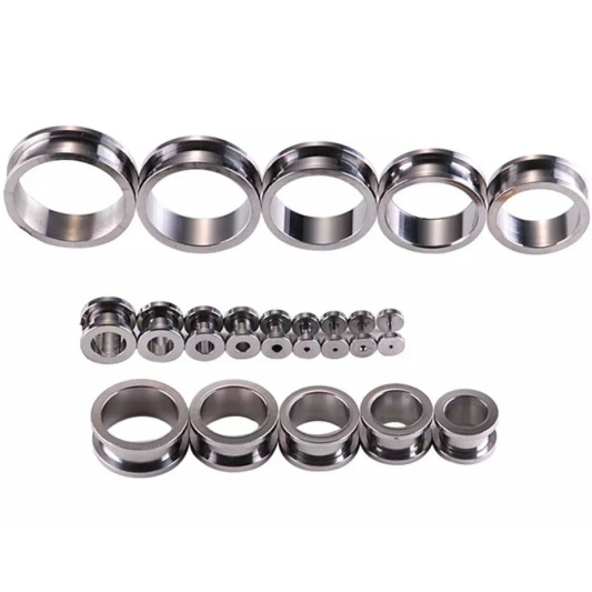 pirsing telinga titanium/persing plug besi/Persing telinga/piercing plug/expander telinga