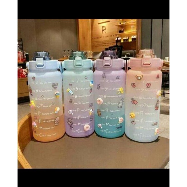Botol minum viral ukuran 2 liter