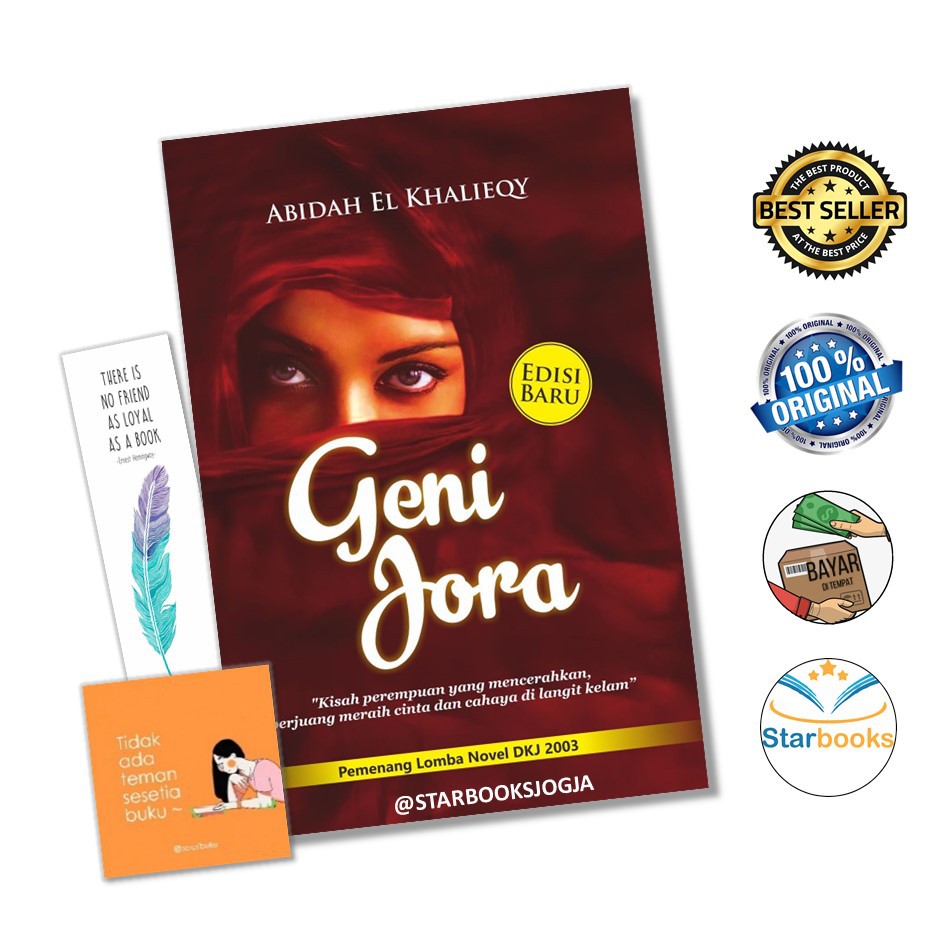 ORIGINAL NOVEL GENI JORA : KISAH PEREMPUAN YANG MENCERAHKAN - ARASKA