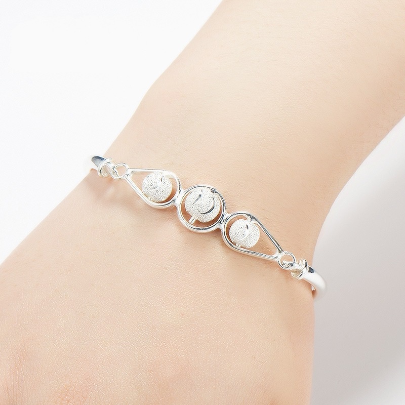 925 Perak gelang untuk wanita Perhiasan Fashion Bulan Sabit SZ038