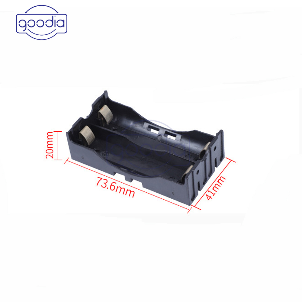 ღ[IN STOCK/COD]ღ 1/2 Sections 18650 Lithium Battery Holder