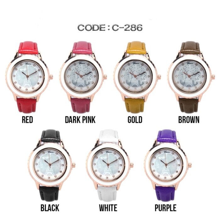 NEW Jam Tangan Unisex Mewah Analog Fashionable C-286