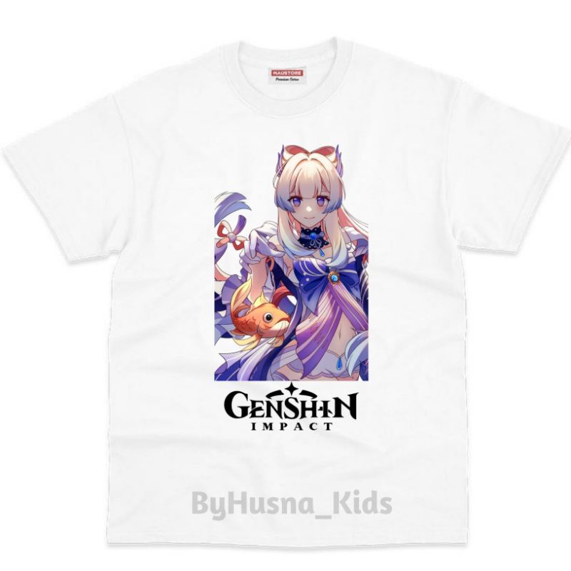 GENSHIN IMPACT BAJU ANAK  KAOS ANAK  (ANIME) GENSHIN IMPACT KLEE BAHAN PREMIUM ATASAN ANAK