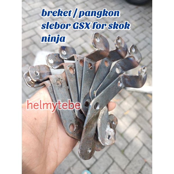 Pangkon slebor depan gsx Pnp skok ninja / breket slebor spakbor gsx pnp skok shok ninja