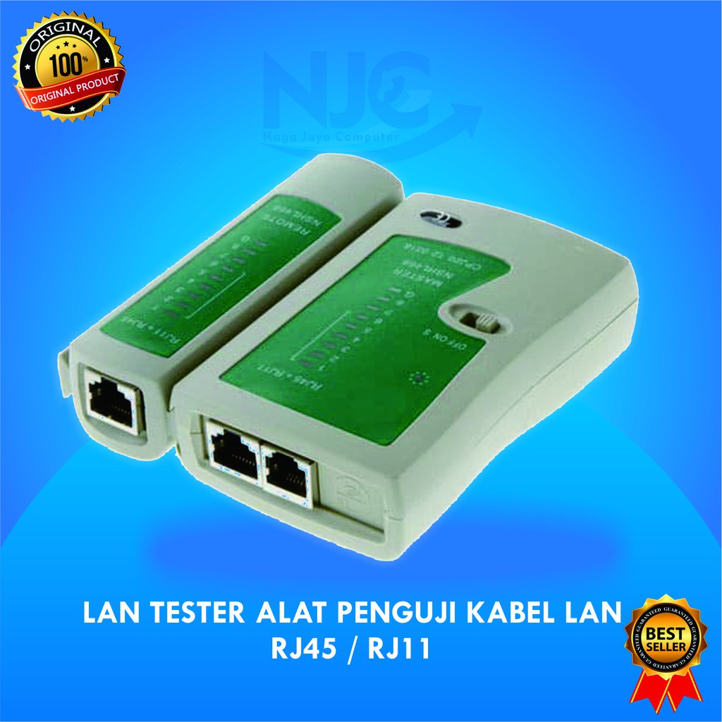 Lan Tester Alat Penguji Kabel Lan Rj45 Rj11 Shopee Indonesia