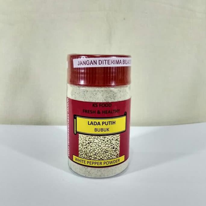 

BERKUALITAS! Lada Putih White Pepper Bubuk Powder 100 gram