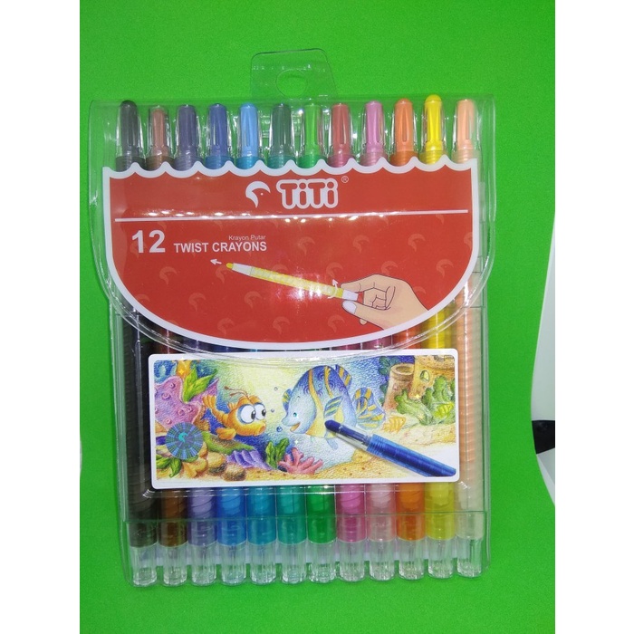 

Hemat Titi Crayons Putar 12 Warna Panjang / Titi Krayon Putar Diskon