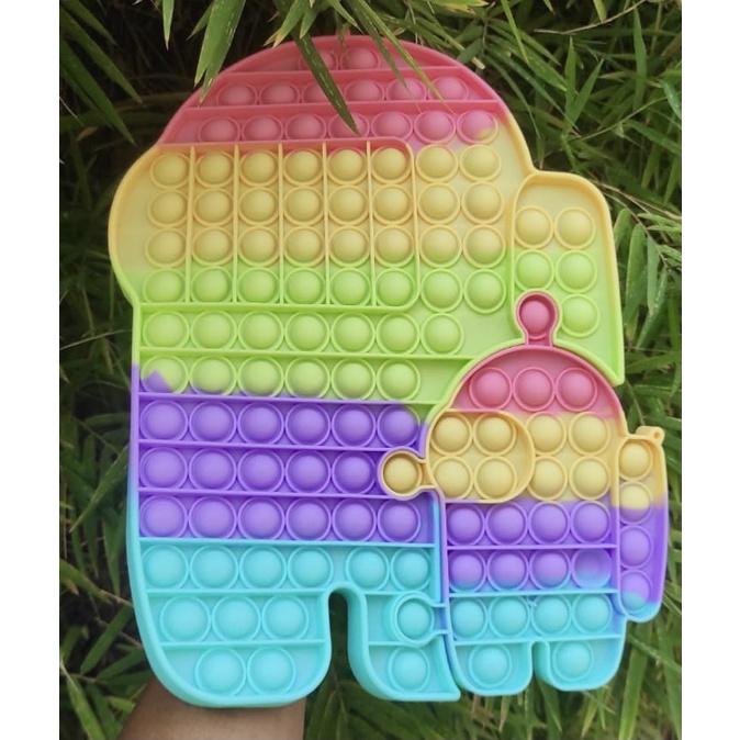 Pop It JUMBO Raksasa Mainan Anak Toys Dinosaurus Kupu Hello Kitty Unicorn-Among Anak