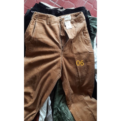 (06) SALE PAKET USAHA/BORONGAN CELANA PANJANG CORDUROY (PL)