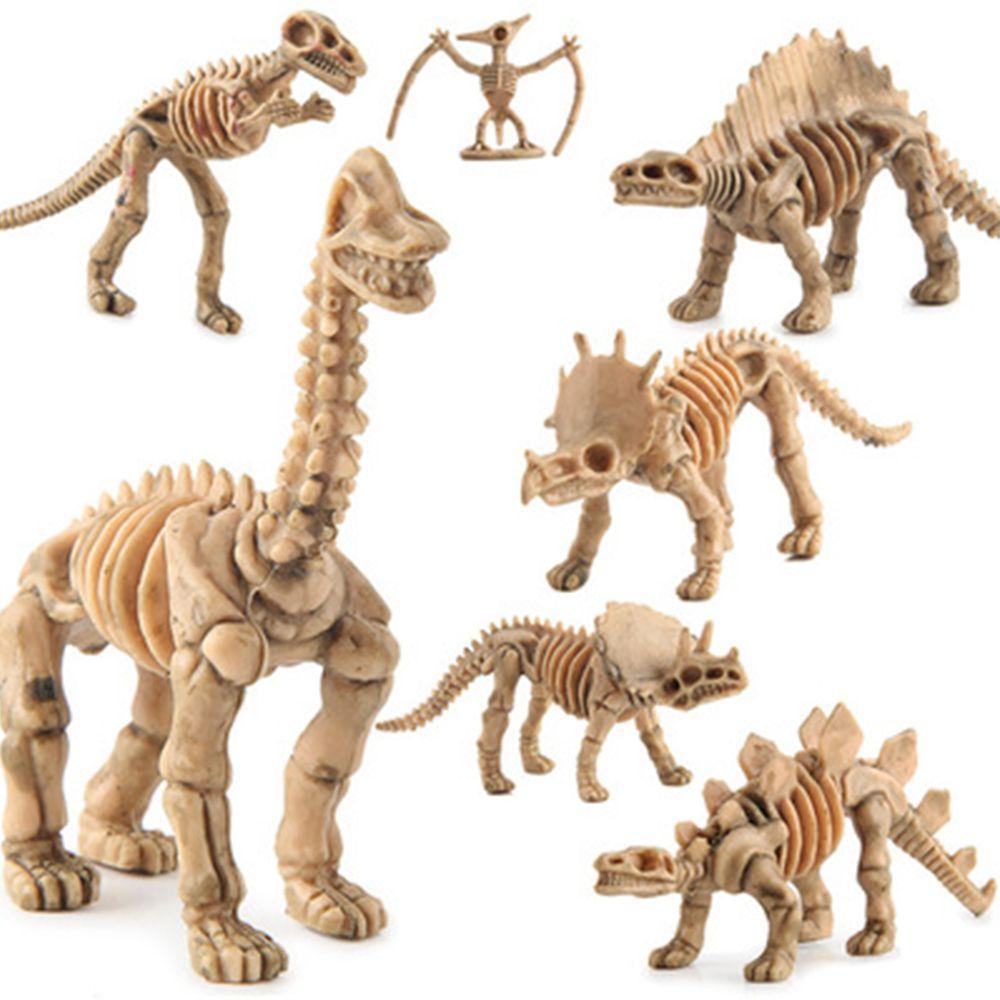 Lanfy Kerangka Dinosaurus Lucu Simulasi Action Dekorasi Rumah Model Set Patung