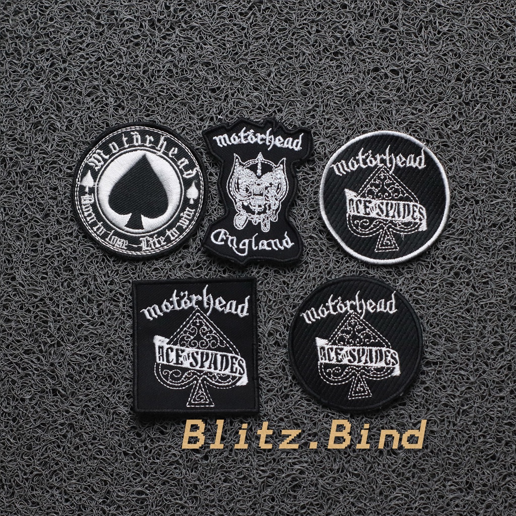 BACKPATCH BORDIR JAHIT MOTOR HEAD/Emblem Bordir Jahit