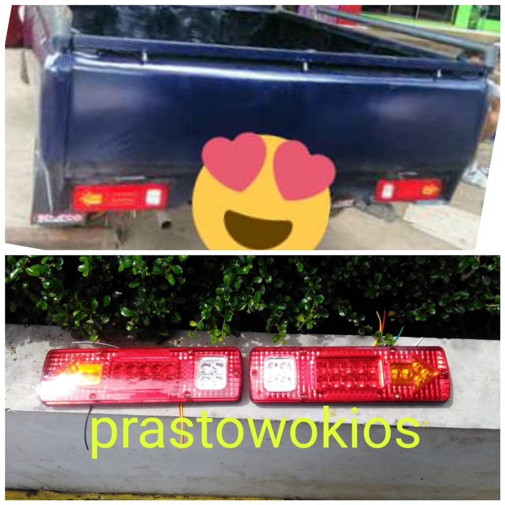 stoplamp lampu belakang LED L300 merah