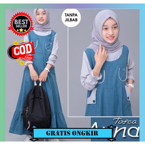 Gamis Anak Perempuan 4-7Tahun 3Tahun 4Tahun 5Tahun 6Tahun 7Tahun 8Tahun 9Tahun Gamis Anak Muslimah /