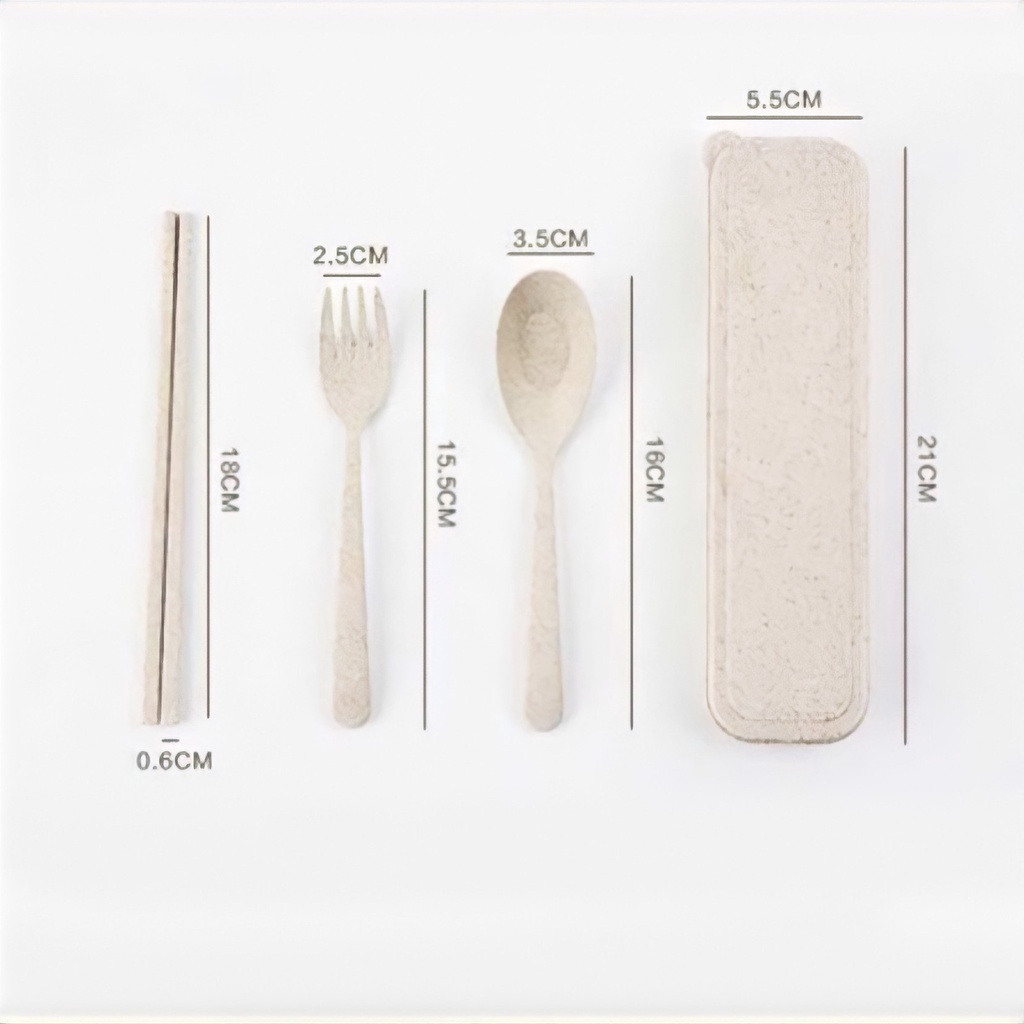 ( BISA COD ) PROMO SET ALAT MAKAN 4 IN 1 / ALAT MAKAN PORTABLE / ALAT MAKAN SET / ALAT MAKAN TRAVELING / TRAVEL CUTLERY WHEAT STRAW TABLEWARE / SET SENDOK,GARPU,SUMPIT DAN TEMPAT / SENDOK GARPU SUMPIT MURAH PASTEL / SATU SET ALAT MAKAN / ALAT MAKAN ANAK