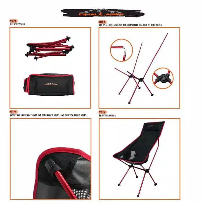 Kursi Lipat Fc 803 - Folding Chair Dhaulagiri