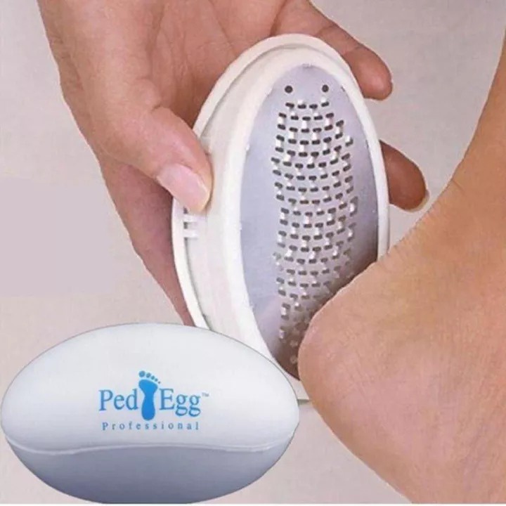 Alat Penghalus Tumit Kaki Pecah-Pecah Ped Egg - Ped Egg Solusi Kaki Kasar dan Pecah Pedicure