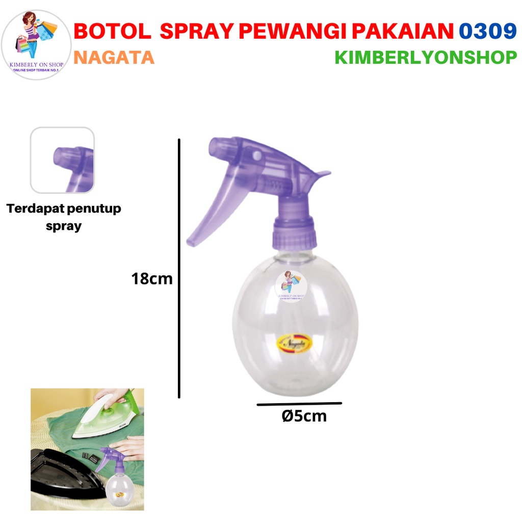 Pewangi Pelembut Pakaian Spray 450 ml 0309 Nagata