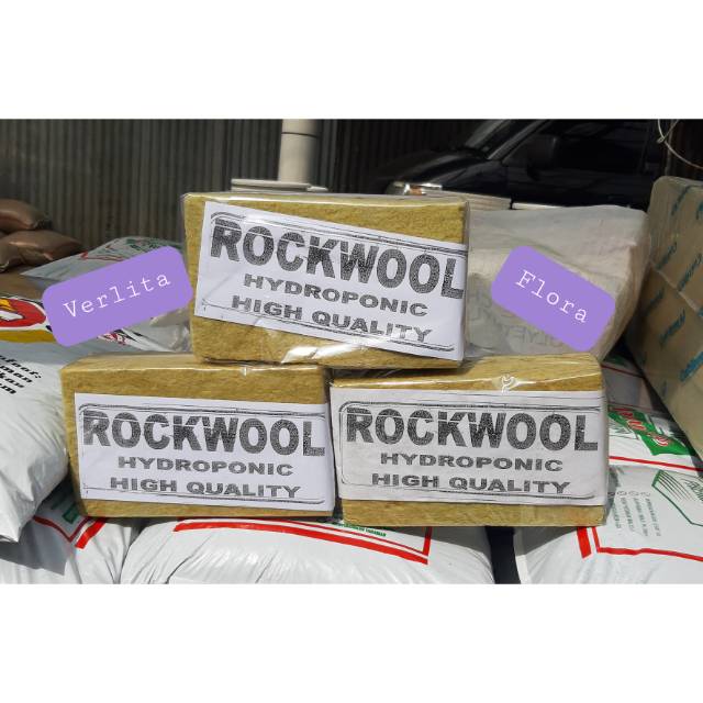 Jual Media Tanam Hidroponik Rockwoll Cultilene Slab Shopee Indonesia