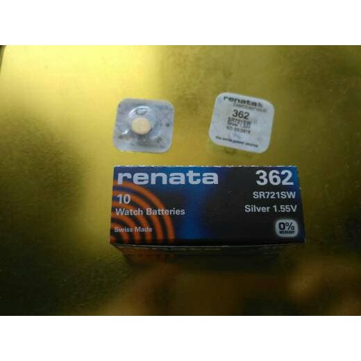 Obral exp date mepet Baterai Batre Jam 362 SR721SW SR 721 SW renata dramashop